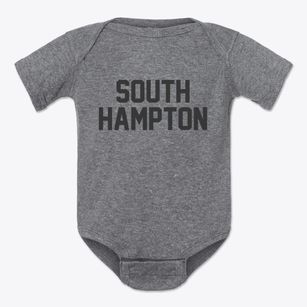 South Hampton New Hampshire Classic Block Baby Onesie