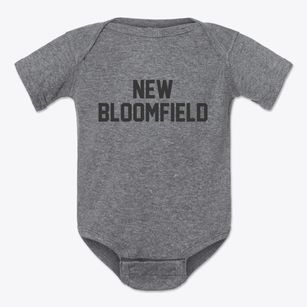New Bloomfield Missouri Classic Block Baby Onesie