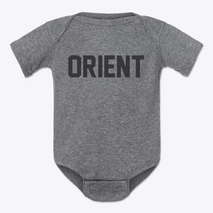 Orient Washington Classic Block Baby Onesie