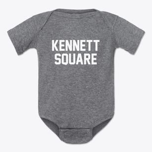 Kennett Square Pennsylvania Classic Block Baby Onesie