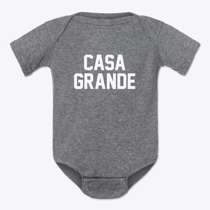 Casa Grande Arizona Classic Block Baby Onesie