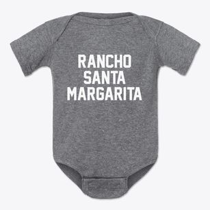 Rancho Santa Margarita California Classic Block Baby Onesie