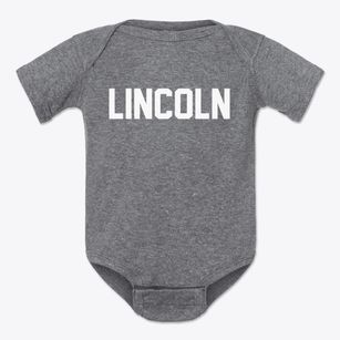 Lincoln California Classic Block Baby Onesie
