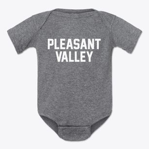 Pleasant Valley Missouri Classic Block Baby Onesie