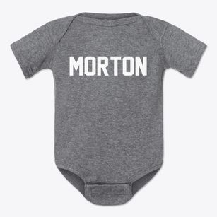 Morton Pennsylvania Classic Block Baby Onesie