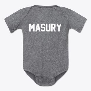 Masury Ohio Classic Block Baby Onesie
