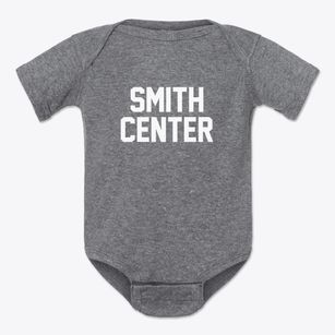 Smith Center Kansas Classic Block Baby Onesie