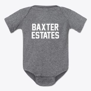 Baxter Estates New York Classic Block Baby Onesie