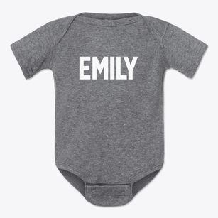 Emily Minnesota Classic Block Baby Onesie