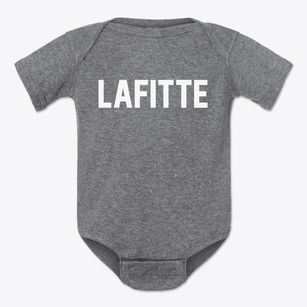 Lafitte Louisiana Classic Block Baby Onesie