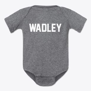 Wadley Alabama Classic Block Baby Onesie