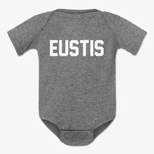 Eustis Maine Classic Block Baby Onesie