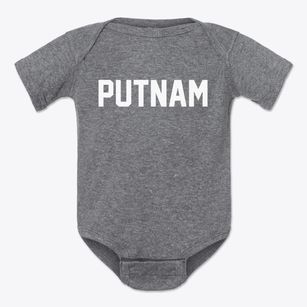 Putnam New York Classic Block Baby Onesie
