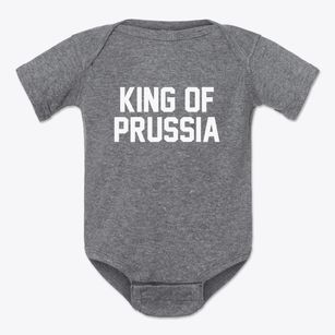 King Of Prussia Pennsylvania Classic Block Baby Onesie