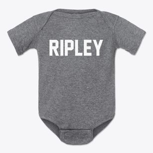 Ripley Maine Classic Block Baby Onesie