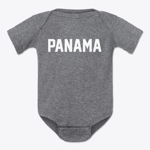 Panama New York Classic Block Baby Onesie