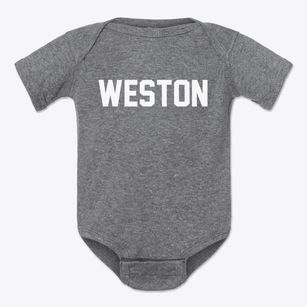 Weston Pennsylvania Classic Block Baby Onesie