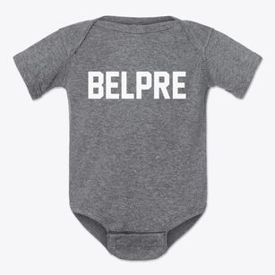 Belpre Kansas Classic Block Baby Onesie