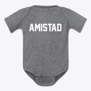 Amistad Texas Classic Block Baby Onesie
