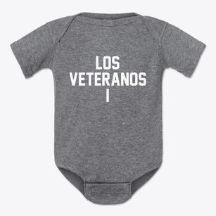 Los Veteranos I Texas Classic Block Baby Onesie