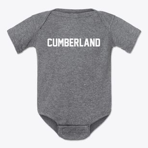 Cumberland Maine Classic Block Baby Onesie