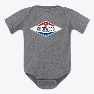 Sherwood Wisconsin Diamond Star Baby Onesie