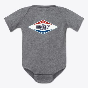 Hinckley Minnesota Diamond Star Baby Onesie