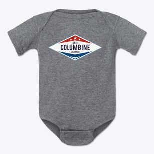 Columbine Colorado Diamond Star Baby Onesie