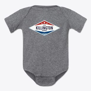 Killington Vermont Diamond Star Baby Onesie