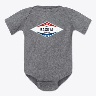 Kasota Minnesota Diamond Star Baby Onesie