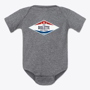Rolette North Dakota Diamond Star Baby Onesie