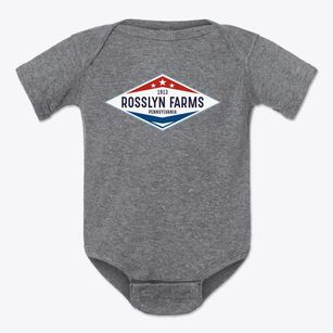Rosslyn Farms Pennsylvania Diamond Star Baby Onesie