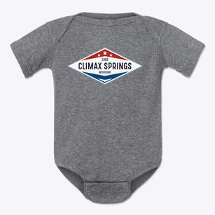 Climax Springs Missouri Diamond Star Baby Onesie