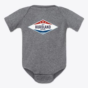 Hurdland Missouri Diamond Star Baby Onesie