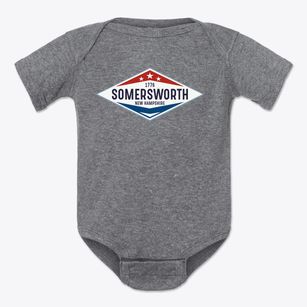 Somersworth New Hampshire Diamond Star Baby Onesie