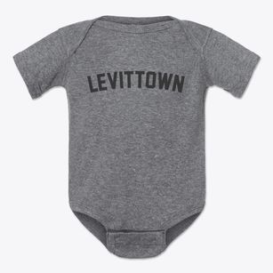 Levittown New York Classic Curve Baby Onesie