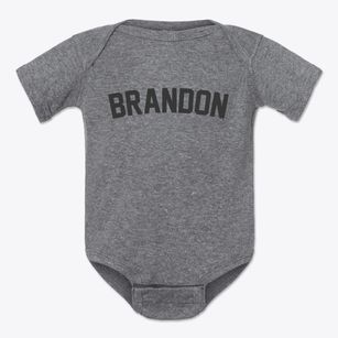 Brandon Vermont Classic Curve Baby Onesie
