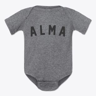 Alma Nebraska Classic Curve Baby Onesie