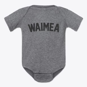 Waimea Hawaii Classic Curve Baby Onesie