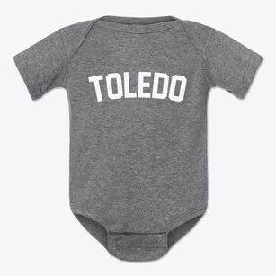 Toledo Oregon Classic Curve Baby Onesie