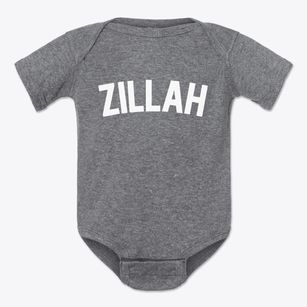 Zillah Washington Classic Curve Baby Onesie