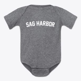 Sag Harbor New York Classic Curve Baby Onesie