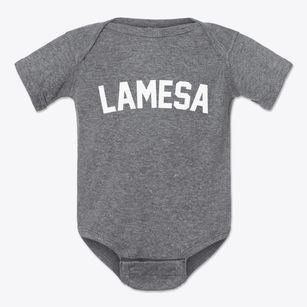 Lamesa Texas Classic Curve Baby Onesie