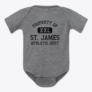 St. James Missouri Athletic Dept Baby Onesie