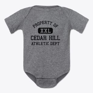Cedar Hill Missouri Athletic Dept Baby Onesie