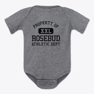 Rosebud Missouri Athletic Dept Baby Onesie