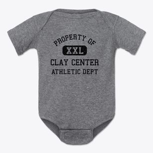 Clay Center Ohio Athletic Dept Baby Onesie