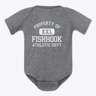 Fishhook Alaska Athletic Dept Baby Onesie