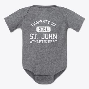 St. John Washington Athletic Dept Baby Onesie