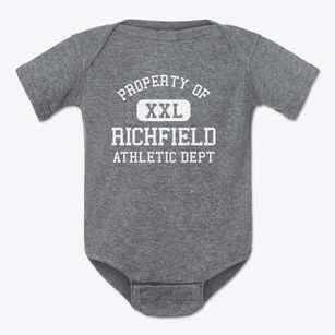 Richfield Idaho Athletic Dept Baby Onesie